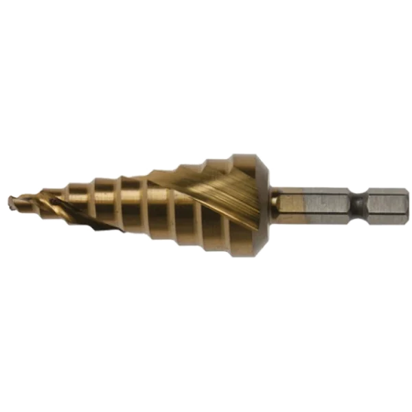 Ступінчасте свердло HSS TiN 1/4 4-20 мм Makita (D-40185)