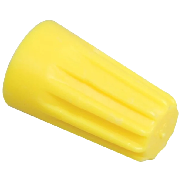 Ковпачок ізоляційний жовтий (100 шт) ІЕК СИЗ-1 1.0-3.0