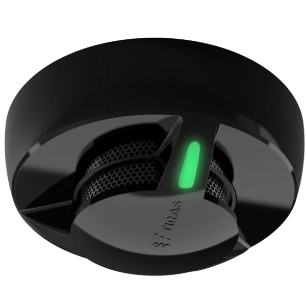 адресний пожежний сповіщувач задимлення Тірас Tiras DETECTO SMK110 Black