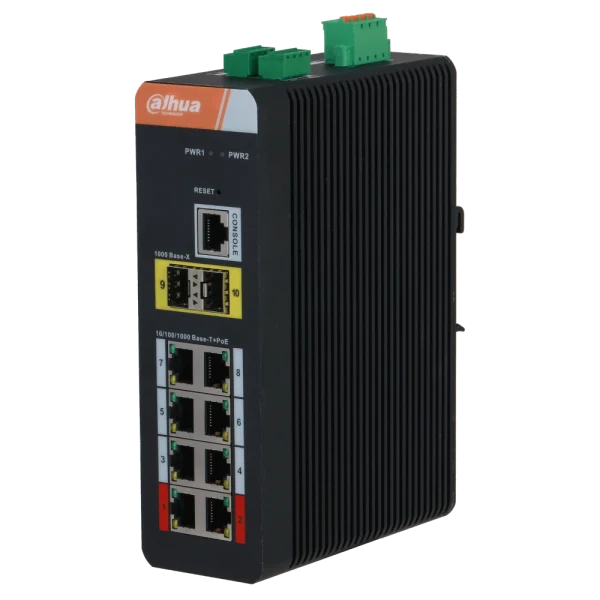 8-портовий гігабітний з PoE DH-PFS4210-8GT-DP