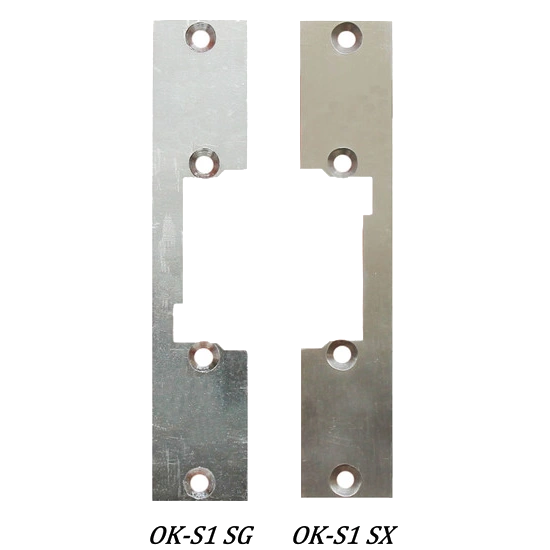 Планка запірна коротка пласка BIRA OK-S1 SG KL