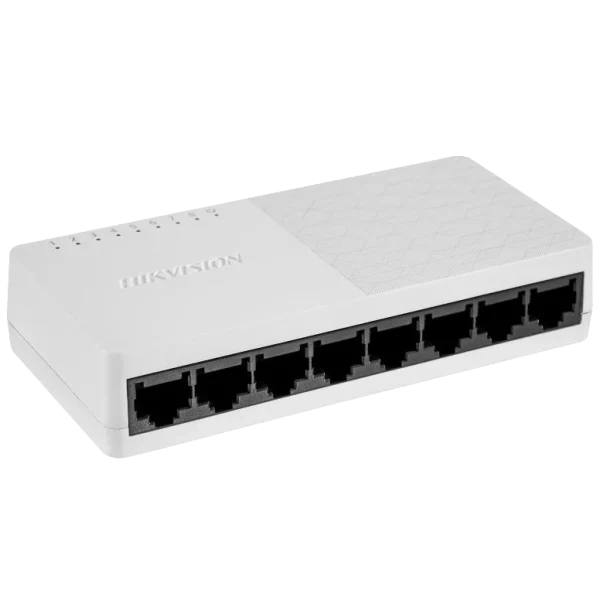 Комутатор 8 портів некерований Hikvision DS-3E0108D-O
