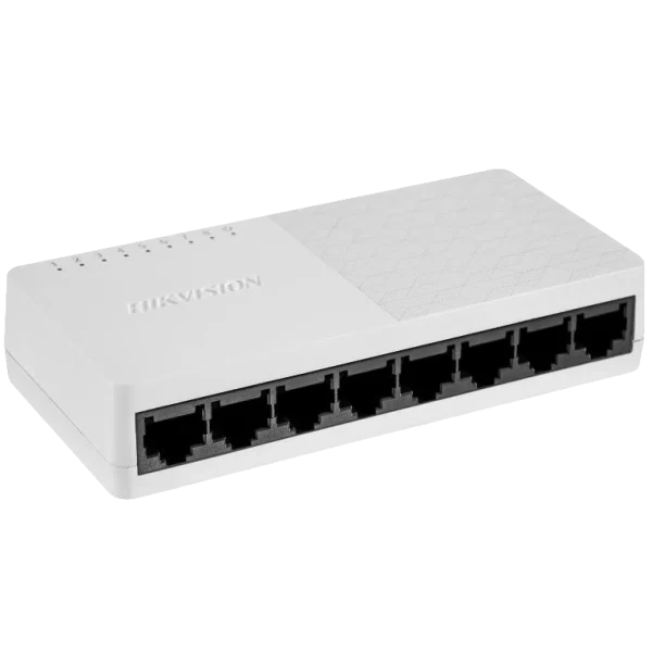 Комутатор 8 портів некерований Hikvision DS-3E0508D-O