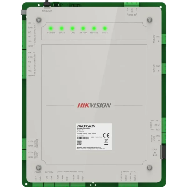 Контролер для двох дверей Hikvision DS-K2622X(P)
