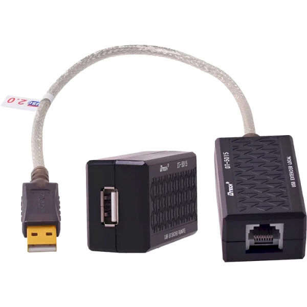 Подовжувач USB - RJ45 DTECH DT-5015