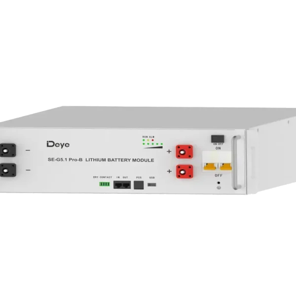 Літієва акумуляторна батарея Deye SE-G5.1 Pro-B 51.2В 100А•ч 100А