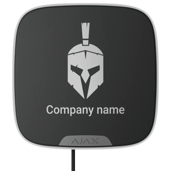 Дротова вулична сирена Ajax StreetSiren DoubleDeck Fibra black