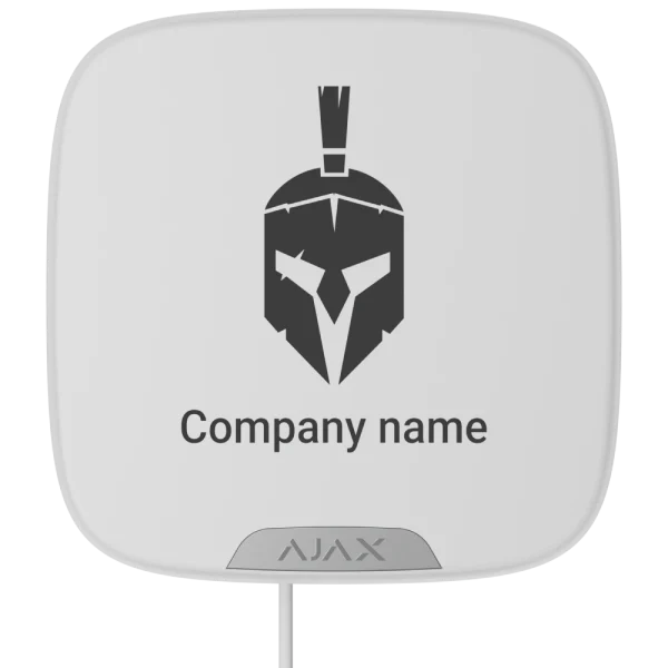 Дротова вулична сирена Ajax StreetSiren DoubleDeck Fibra white