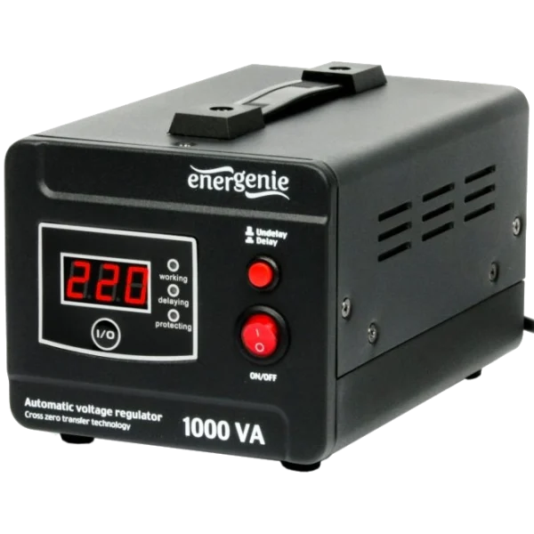 Автоматичний регулятор EnerGenie EG-AVR-D1000-01 1000ВА
