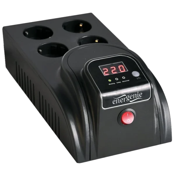 Автоматичний регулятор EnerGenie EG-AVR-E1000-01 1000ВА