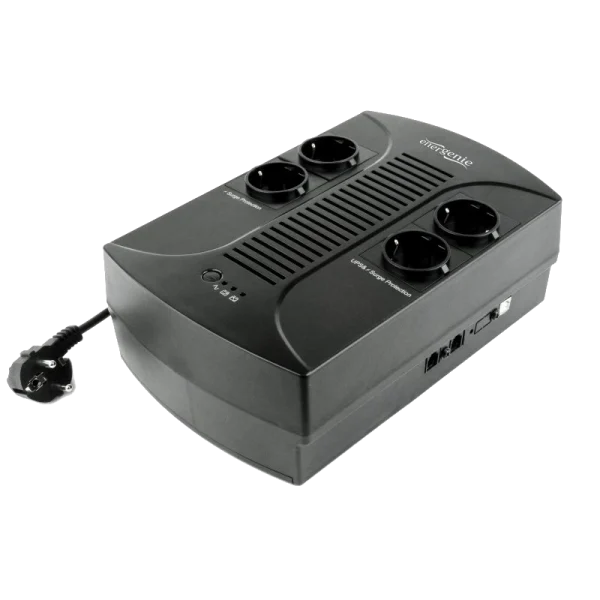 Джерело безперебійного живлення EnerGenie EG-UPS-001 650ВA аппроксимированная синусоида