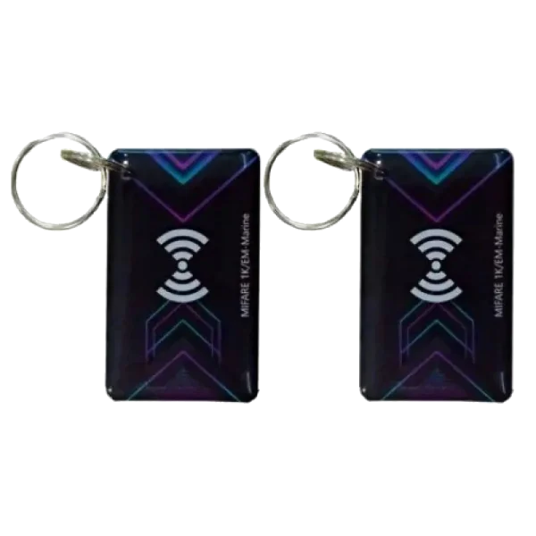 Брелок прямокутний EM-Marine + MIFARE (125KHz и 13,56Mhz)