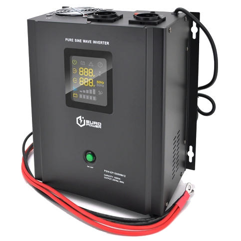 Джерело безперебійного живлення під акумулятор Europower PSW-EP1000WM12 1000ВA с правильной синусоидой
