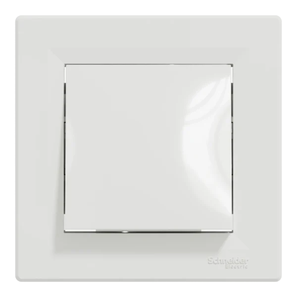 Вимикач 1-кл. білий прохідний Schneider Electric ASFORA EPH0400121