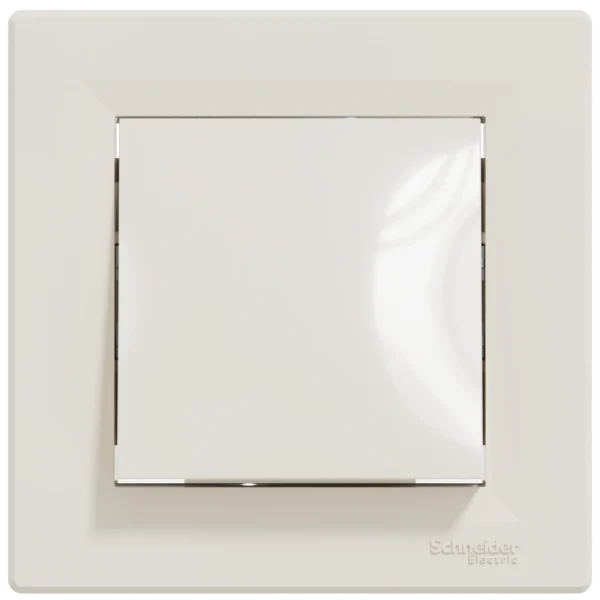 Перемикач одноклавішний самозатискний Schneider Electric Asfora EPH0400123