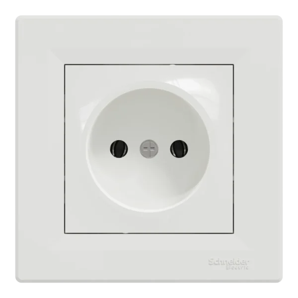 Розетка одинарна без заземлення Schneider Electric ASFORA EPH3000121