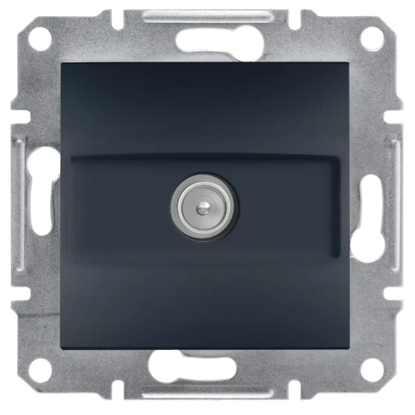 TV РОЗЕТКА КІНЦЕВА АНТРАЦИТ Schneider Electric Asfora EPH3200171