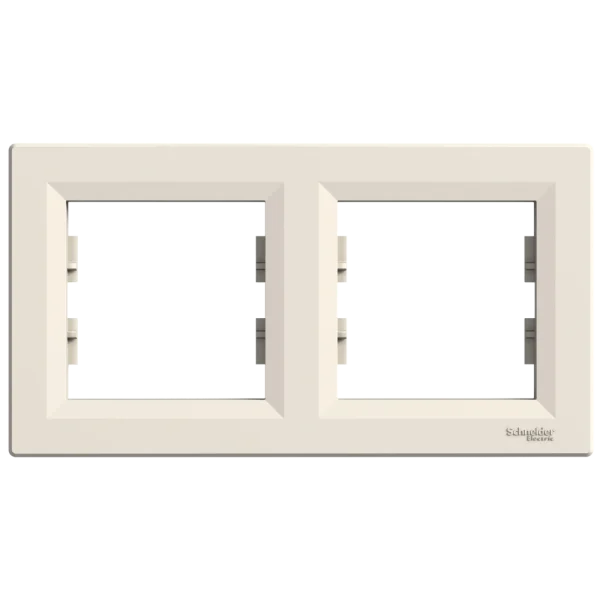 РАМКА ДВОМІСНА ГОРИЗОНТАЛЬНА Schneider Electric Asfora EPH5800223