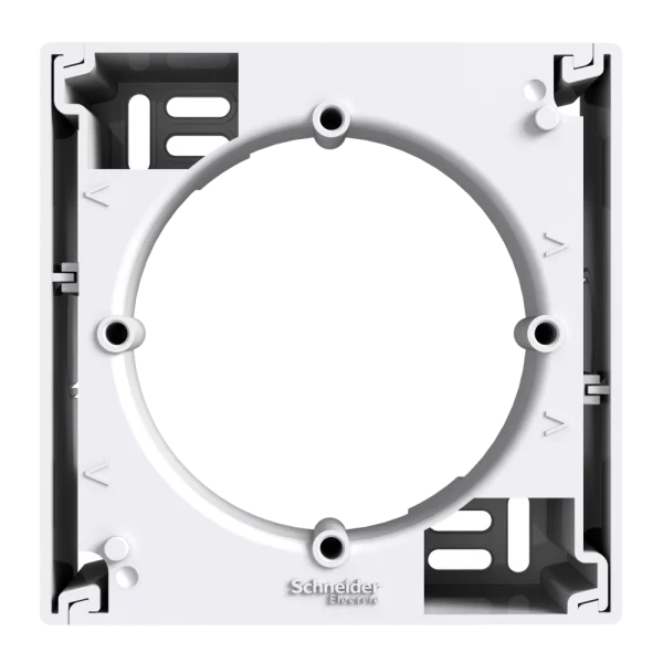 Коробка для зовнішнього монтажу 1-постова біла Schneider Electric Asfora EPH6100121