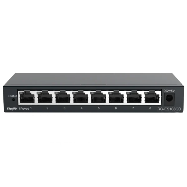 Комутатор 8 портів некерований Ruijie Reyee RG-ES108GD