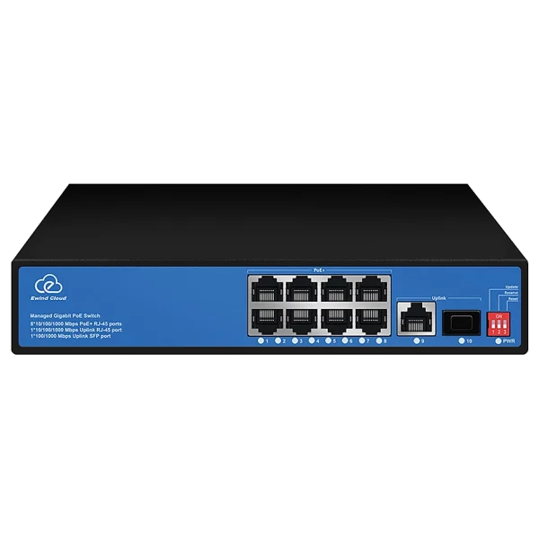 Комутатор 8 портів некерований Ewind EW-ES3010CG-AP