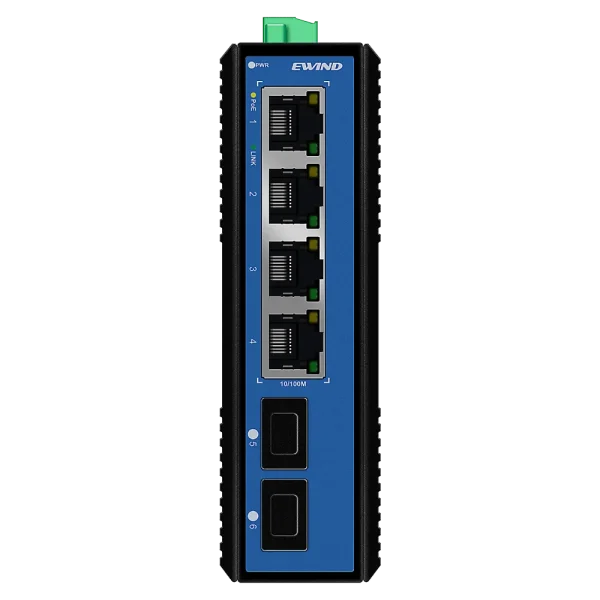 Комутатор 4 порти некерований Ewind EW-PIS1706-4FE