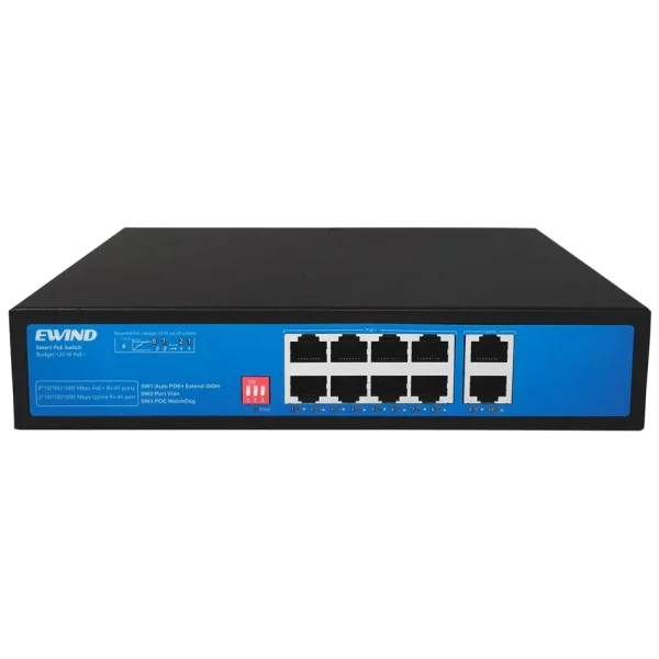 Комутатор 10 портів некерований Ewind EW-S1910G-AP PoE
