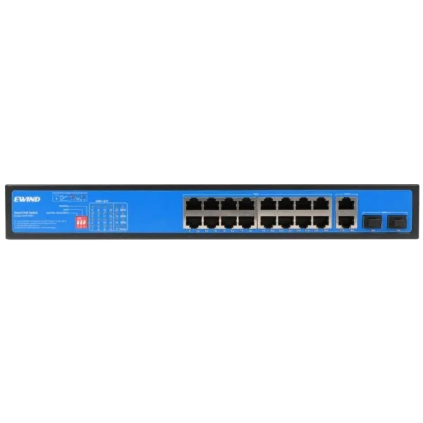 Комутатор 20 портів некерований Ewind EW-S1920CG-AP POE