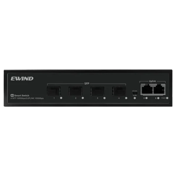Комутатор 4 порти некерований Ewind EW-S3906G