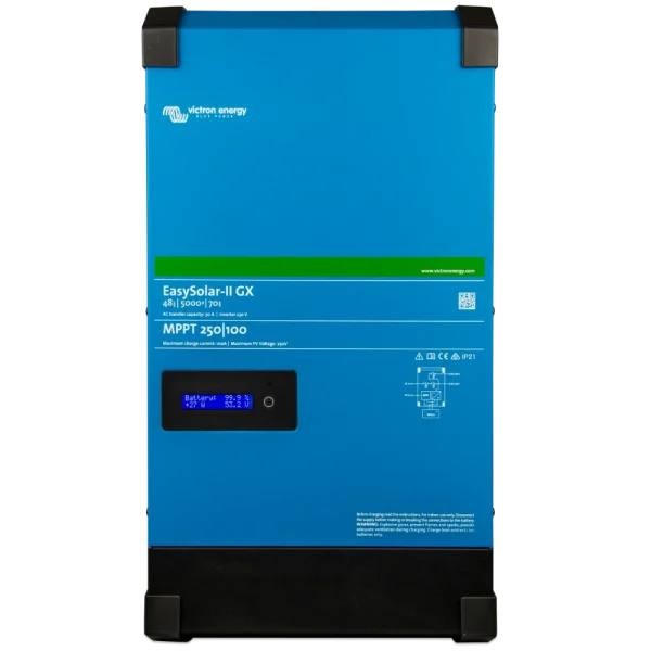 Інвертор Victron Energy EasySolar-II 48/5000/70-50 MPPT 250/100 GX однофазный чистая синусоида