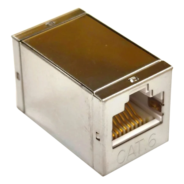 З'єднувач витої пари екранований кат. 6 під конектори RJ-45