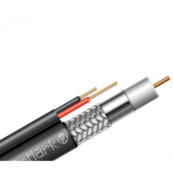 Кабель (чорний, 100м) F 5967BV black-2x0.75power FinMark