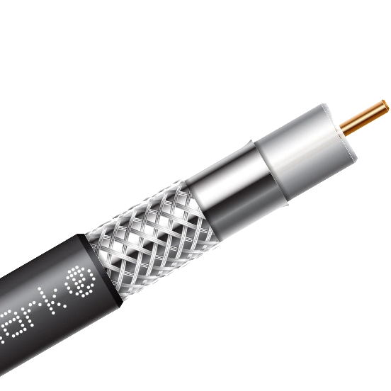 Кабель коаксіальний FinMark RG-58TC90 black 100м