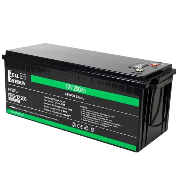 Акумулятор LiFePO4 12В 200А•г Full Energy FEG-12200