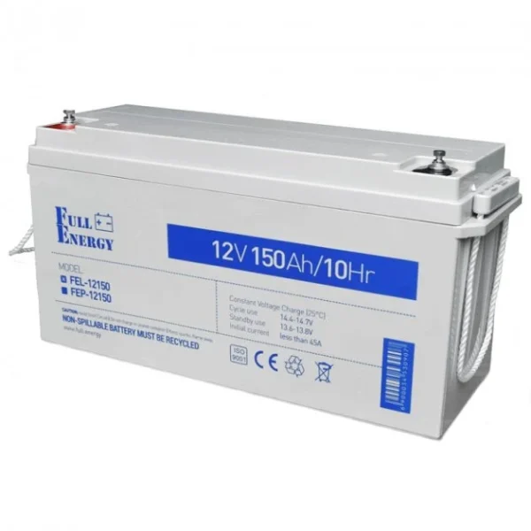 Акумулятор гелевий 12В 150 А/г Full Energy FEL-12150