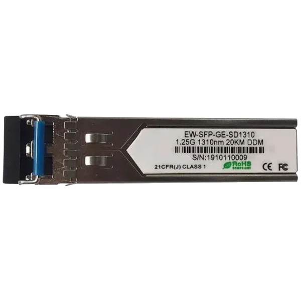 Модуль SFP Ewind EW-SFP-GE-SD1310 155M, Single-mode Dual Fiber, 1310nm, 20km, LC connector