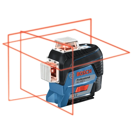 Нівелір лазерний + кейс Bosch GLL 3-80 Professional