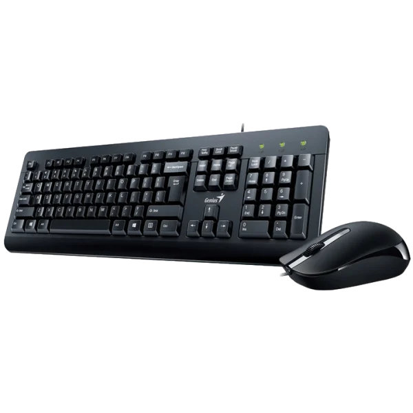 Комплект (клавіатура + миша) Genius KM-160 Black Ukr (31330001419)
