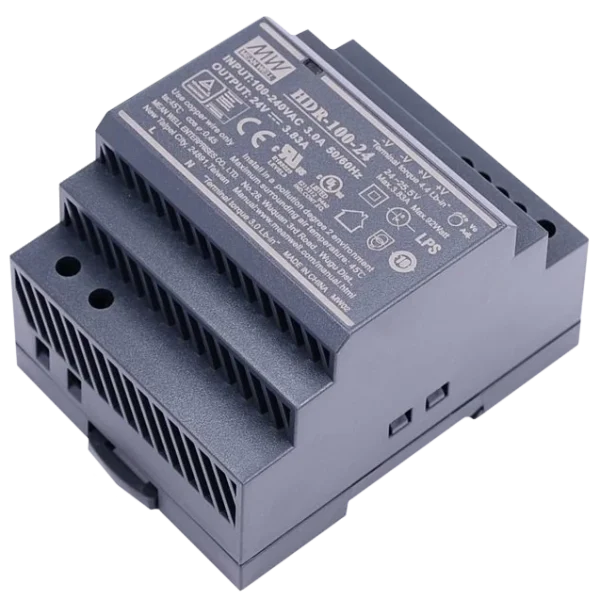 Блок живлення (для монтажа на DIN рейку) Mean Well HDR-100-24N 24В 4.2А