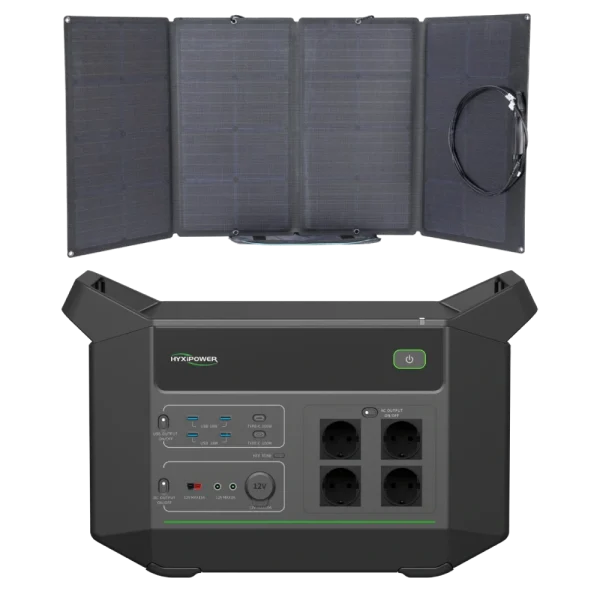 Система автономного живлення однофазна HYXiPower HYX-EA2500 + EcoFlow 110W