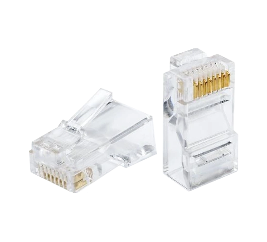 Конектор RJ45 кат.6 8P8C 50 мк упаковка 100 шт. Hypernet P88U-C6