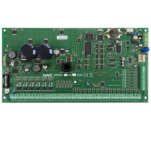 Плата приймально-контрольного приладу від 16 до 128 зон та виходів Satel INTEGRA 128 Plus