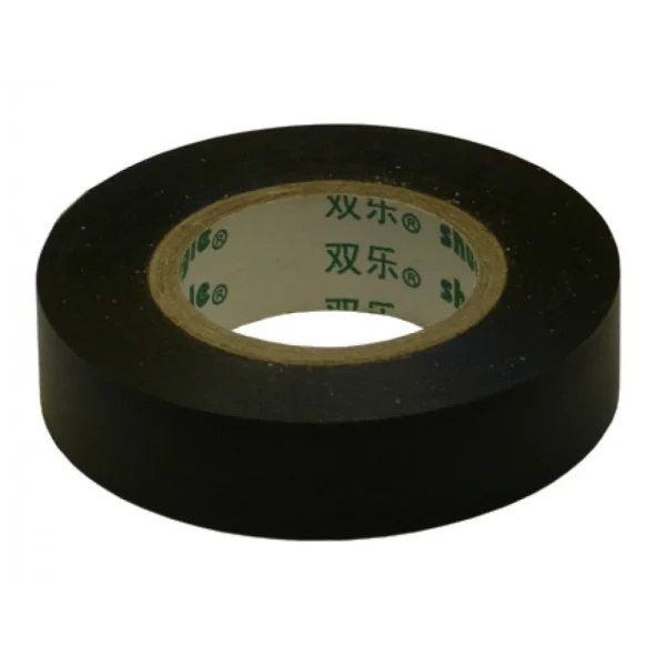 Ізоляційна стрічка чорна 0.13мм,19мм,25м ПВХ