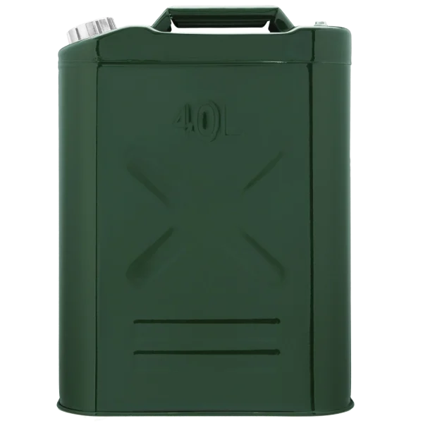 Каністра паливна вертикальна 40л метал 1мм 5.2кг 2E