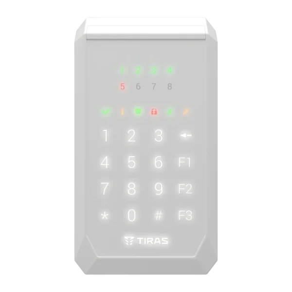 Клавіатура  Tiras K-PAD8 (white)