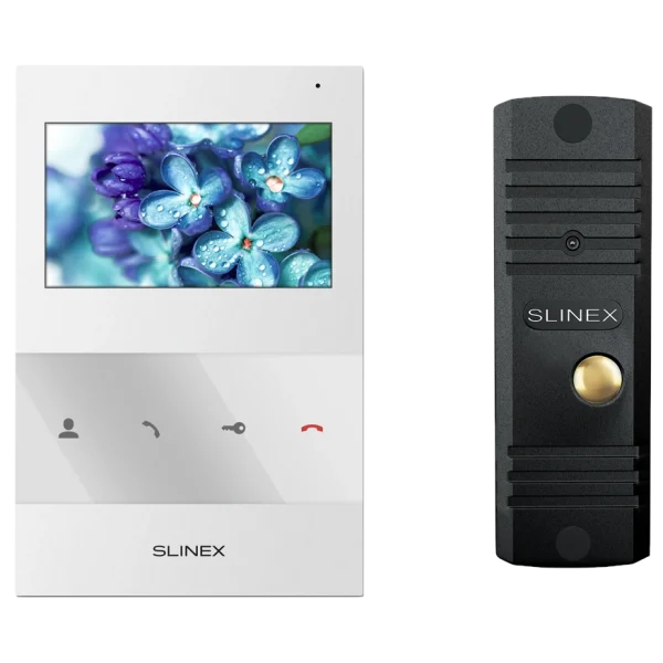 Комплект відеодомофону Slinex SQ-04(White)+ML-16НD(Black)