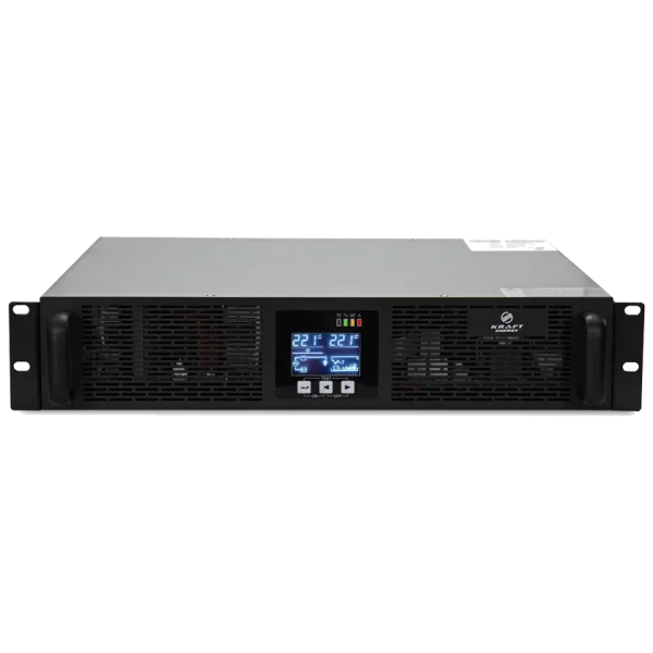 Джерело безперебійного живлення Kraft KRF-RM/1000VA/1KW/EX Pro Online