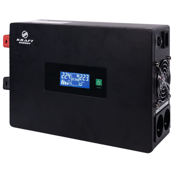 Інвертор високочастотний Kraft KRF-SAVR600VA/600W-12V