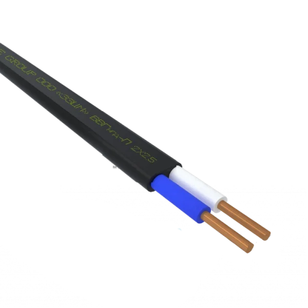 кабель ЗЗКМ ВВГ-П нгд 2х2,5 (бухта 100м.)