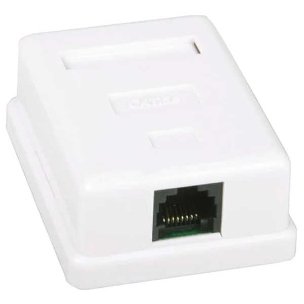 Розетка комп'ютерна одинарна Kingda 1хRJ45 UTP